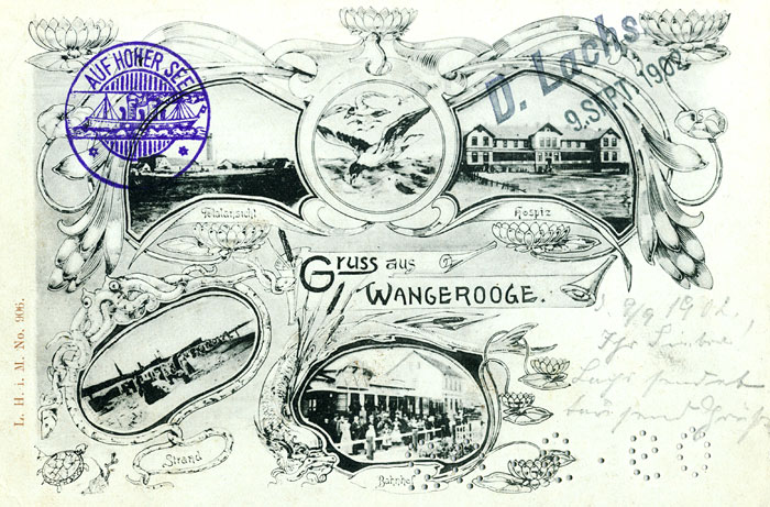 Gru&szlig; aus Wangerooge