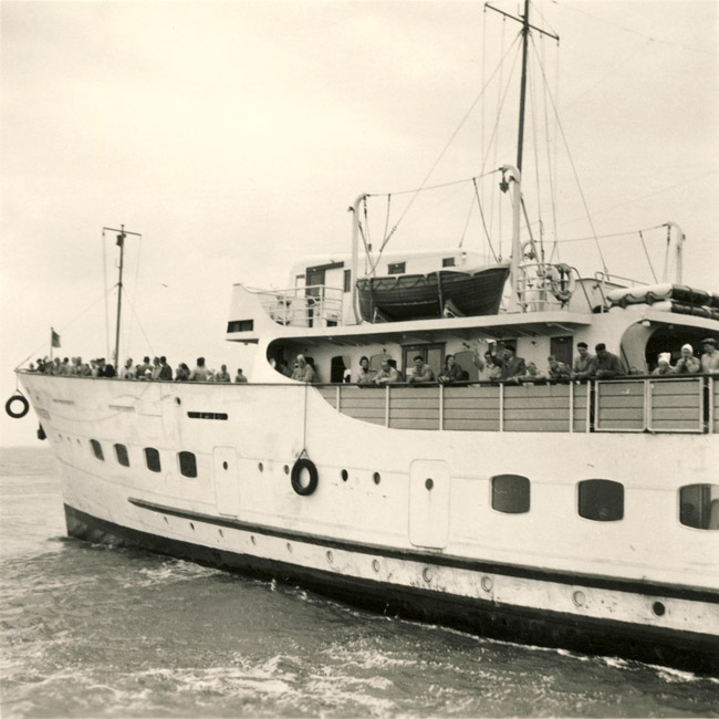 Bug der MS »Rüstringen«