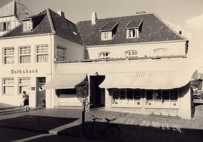 Volksbank und Schlachterei Drees