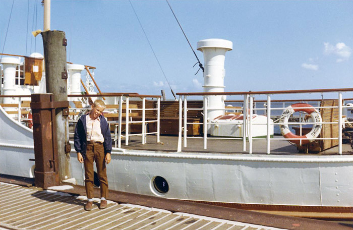 Motorschiff Oldenburg am Anleger