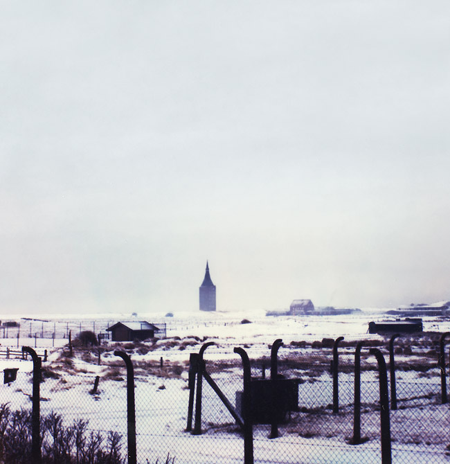 Westinnengroden und Westturm im Winter