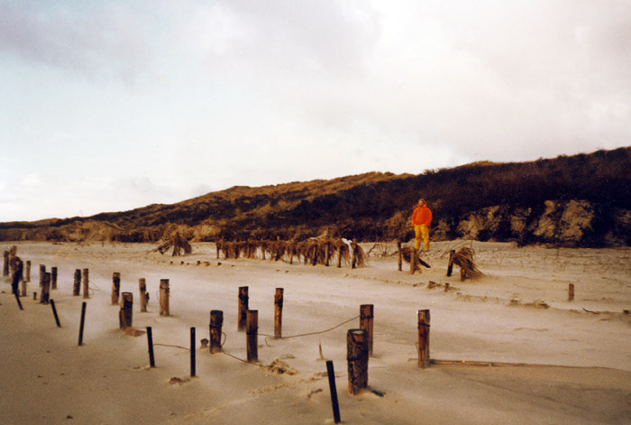 Ostd&uuml;nen nach dem Sturm