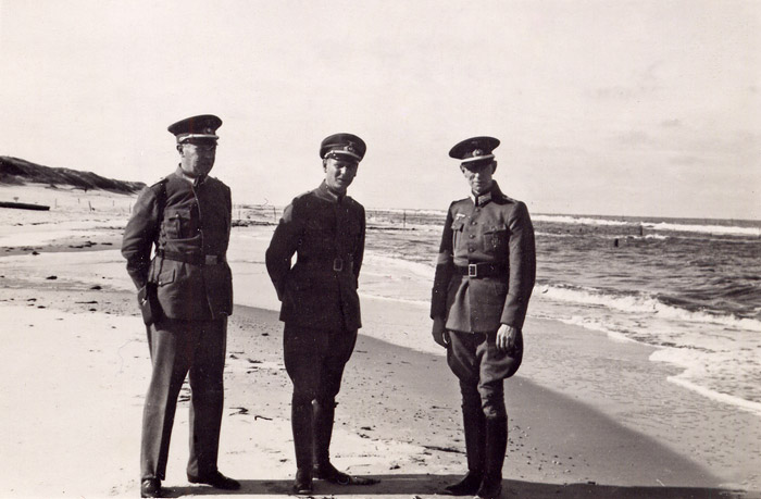 Gruppenfoto am Strand