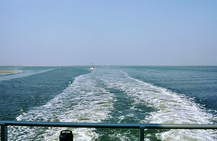 Hecksee der MS &raquo;Wangerooge&laquo;