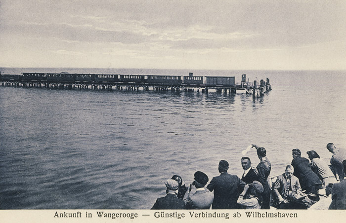 Ankunft in Wangerooge