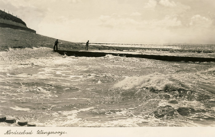 Brandung am Westende
