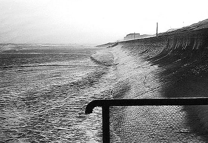 Die ersten Sturmflut-Vorboten