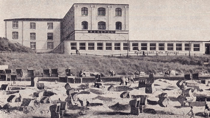 Strandhotel Monopol, das Haus der gro&szlig;en Feste