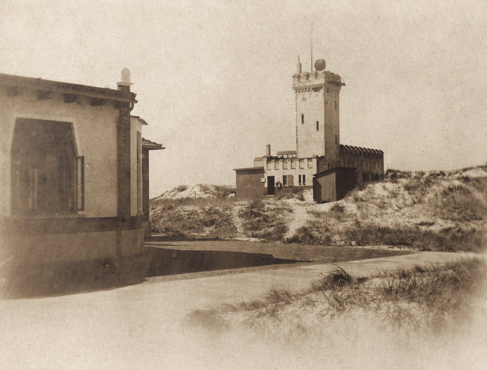 Signalstelle von der Promenade aus gesehen