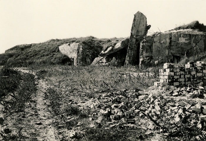 Alte Bunkeranlagen in den D&uuml;nen