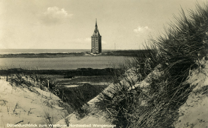 D&uuml;nendurchblick zum Westturm