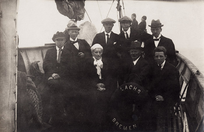 Fahrt mit dem Dampfschiff &raquo;Lachs&laquo;