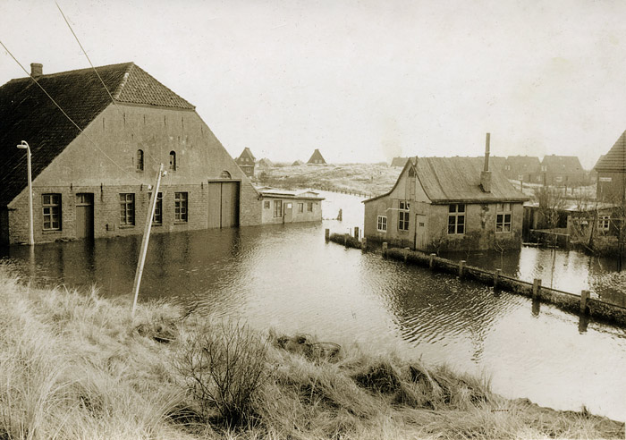 Sturmflut 1962. Rösingstraße