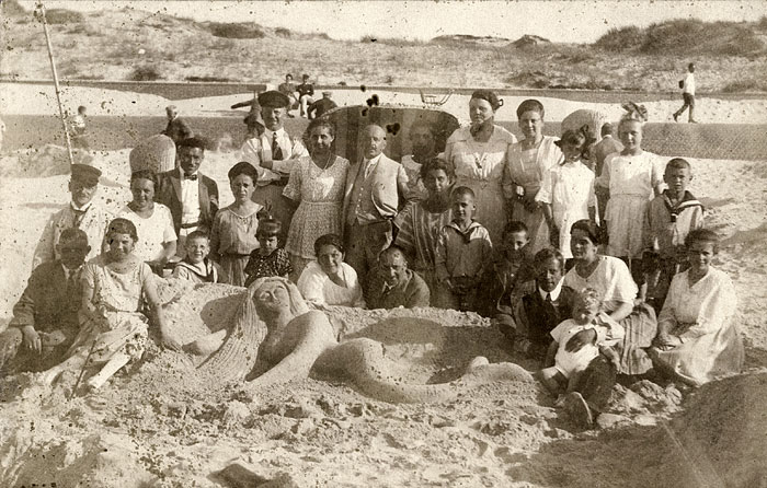 Gruppenbild am Strand