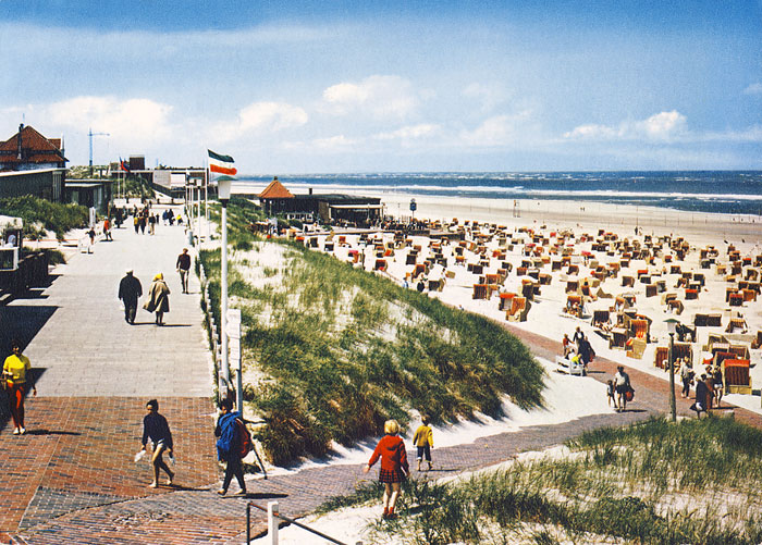 Kurpromenade und Badestrand