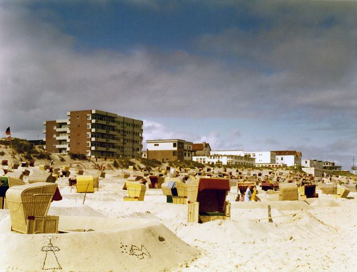 Strand in den Siebzigern