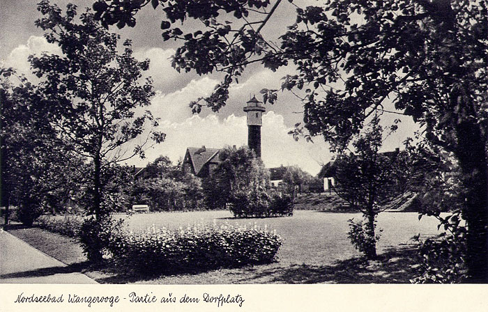 Partie aus dem Dorfplatz