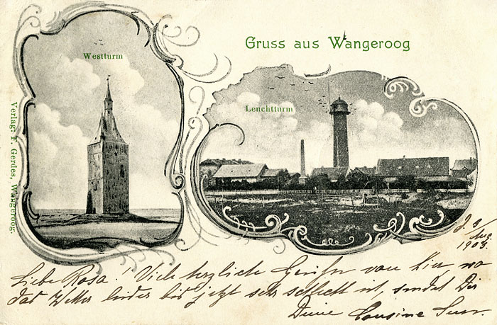 Gru&szlig; aus Wangeroog