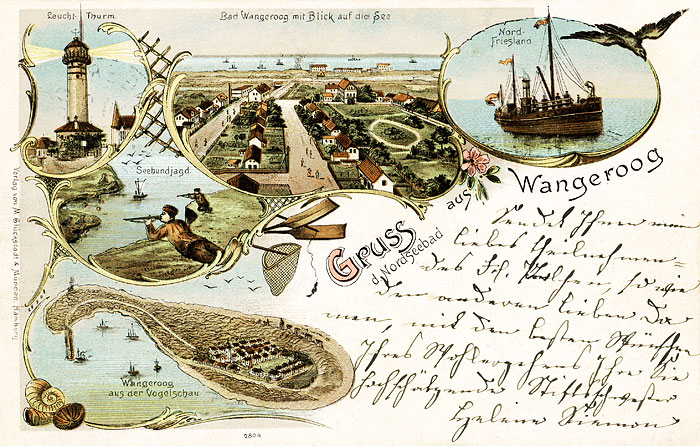 Gruß aus dem Nordseebad Wangeroog