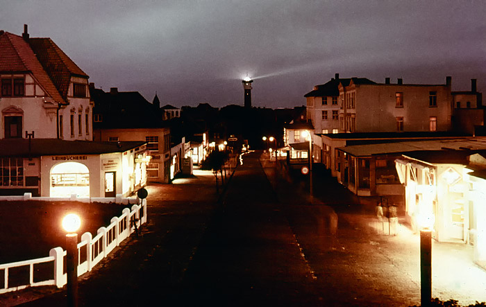 Zedeliusstra&szlig;e bei Nacht