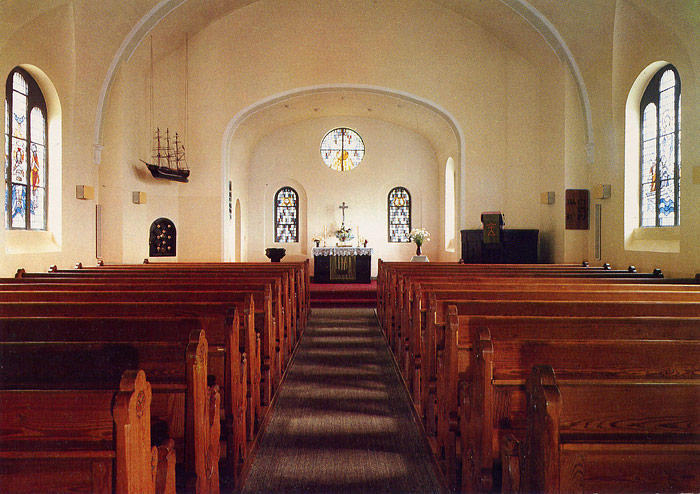 Innenraum der Nikolaikirche