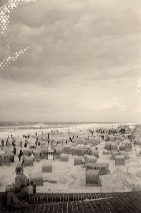 Strand bei Sturmflut