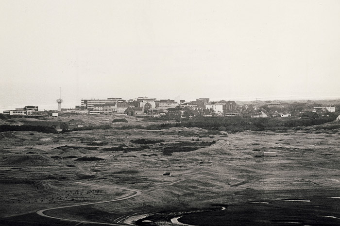 Dorf vom Neuen Leuchtturm aus gesehen