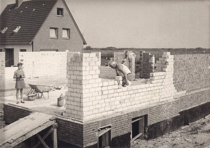 Hausbau im Dorfgroden