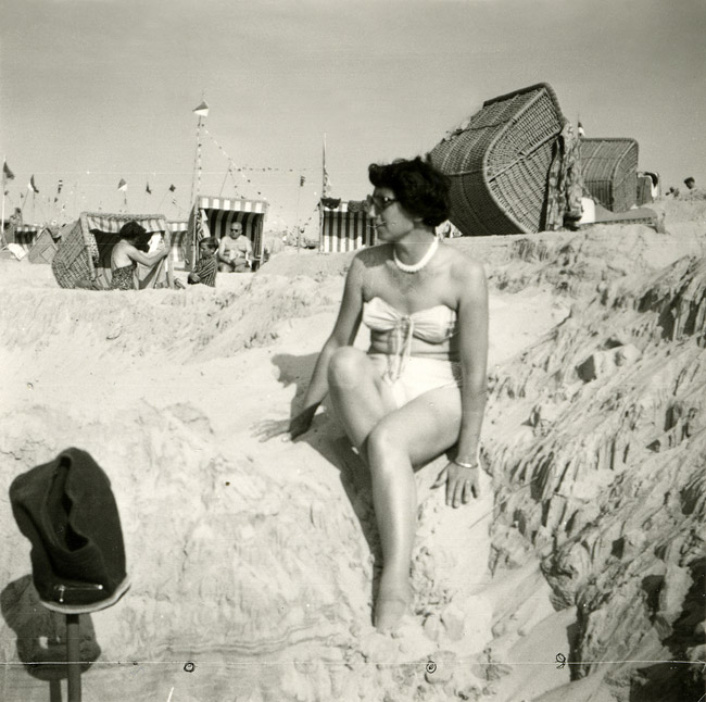 Am Bade- und Burgenstrand