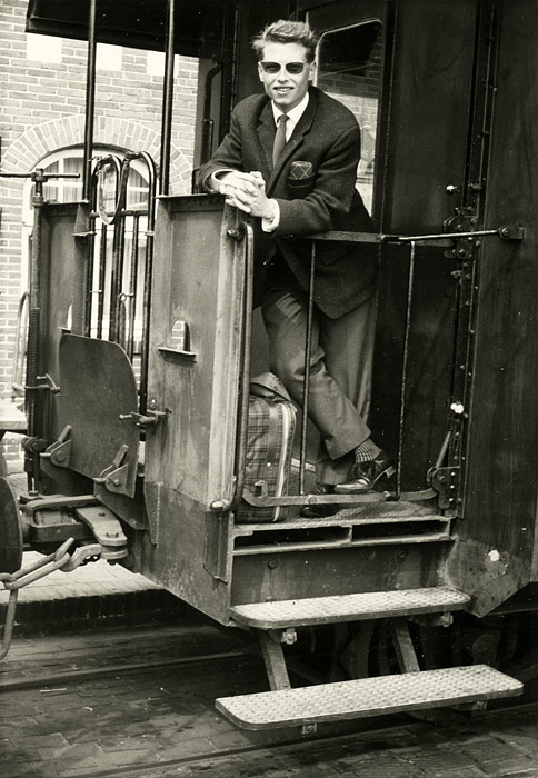 Warten auf die Abfahrt