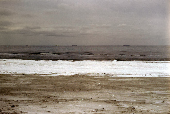 Eisbildung am Sp&uuml;lsaum