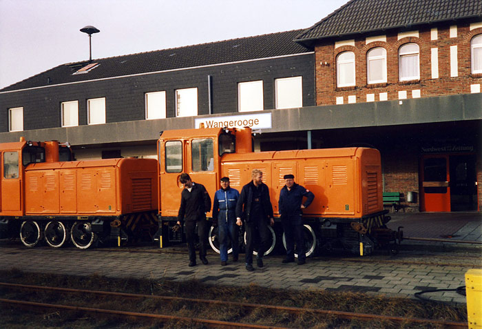 Neue Faur-Loks am Inselbahnhof