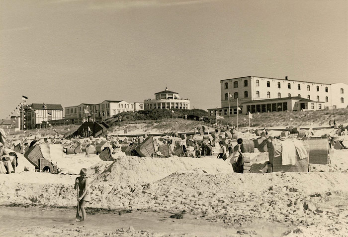 Bade- und Burgenstrand