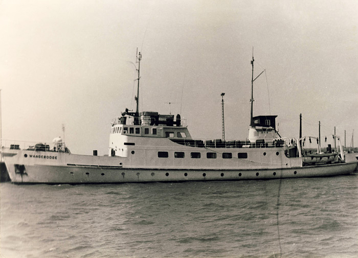 MS Wangerooge am Westanleger