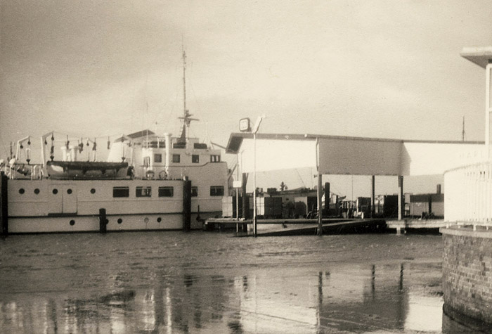 Sturmflut in Harlesiel