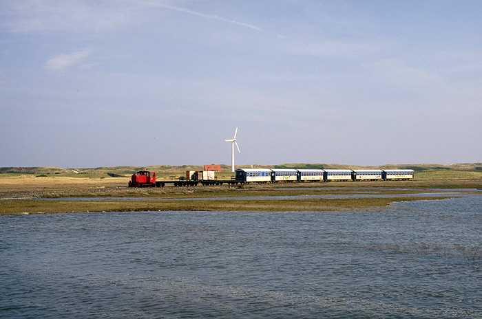 Personenzug der Inselbahn