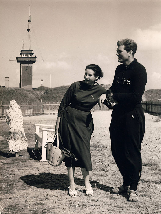 Signalstation vom Freibadgel&auml;nde aus gesehen