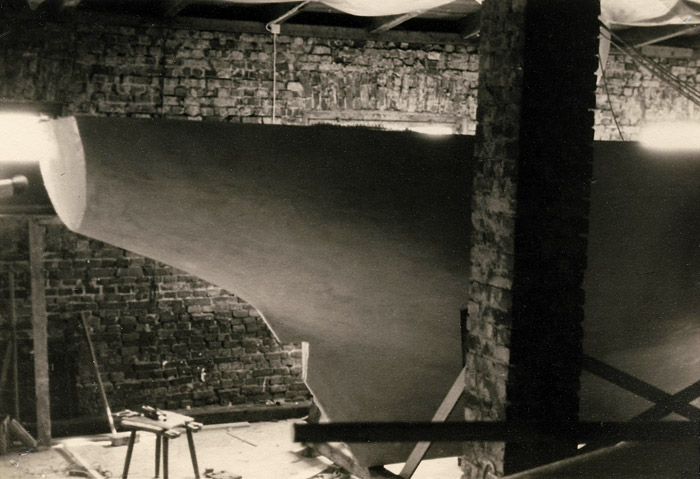 Bau des Segelboots &raquo;Slocum&laquo;