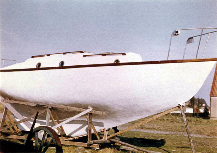 Bau des Segelboots &raquo;Slocum&laquo;