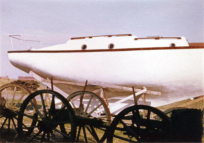 Bau des Segelboots &raquo;Slocum&laquo;