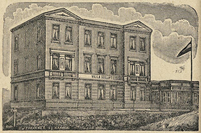 Villa Seeluft, Pensionshaus ersten Ranges