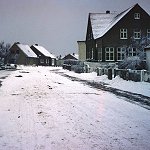 Verschneite Kapit&auml;n-Wittenberg-Stra&szlig;e